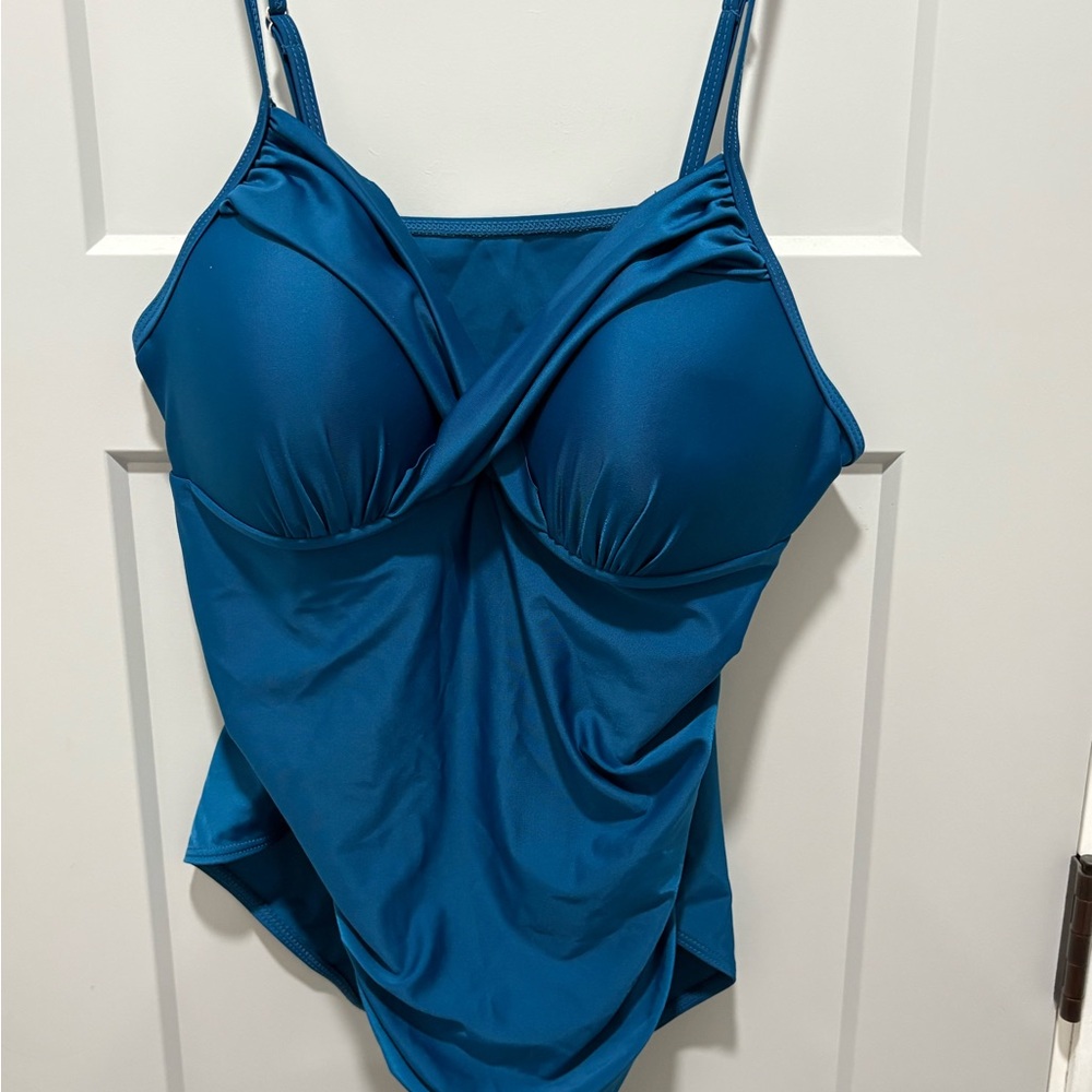 Teal One-Piece Swimsuit